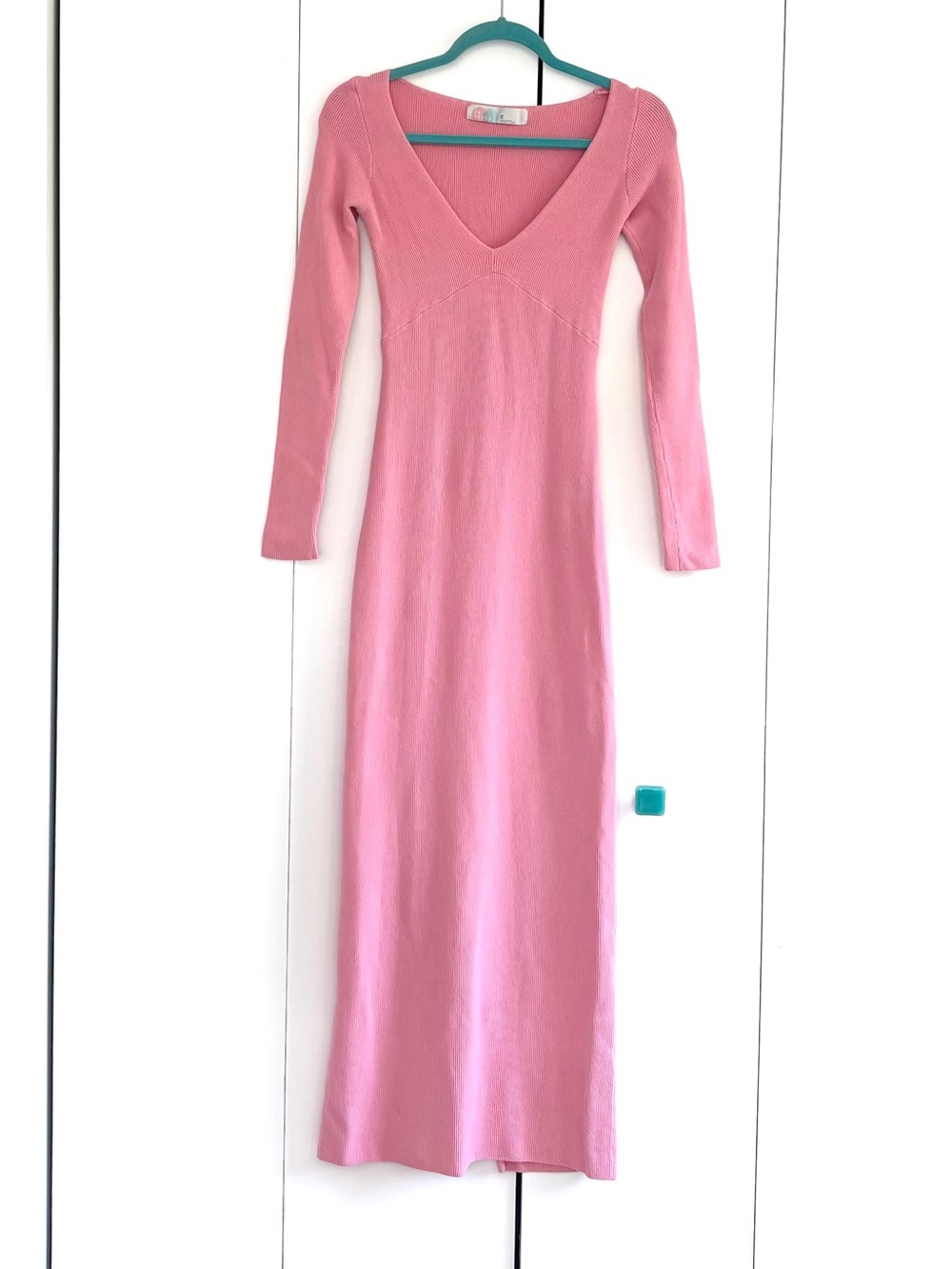 Free People Beach Trixi Maxi Sweater Dress in Pink Size XS